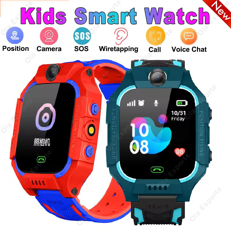 Smartwatch Watches Gift For Boys On Birthday - Relógio inteligente crianças 2g cartão sim