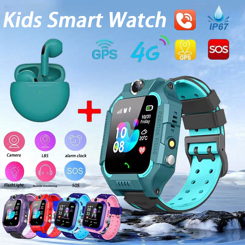 Smartwatch Watches For Boys - Novas crianças relógio inteligente sos telefone