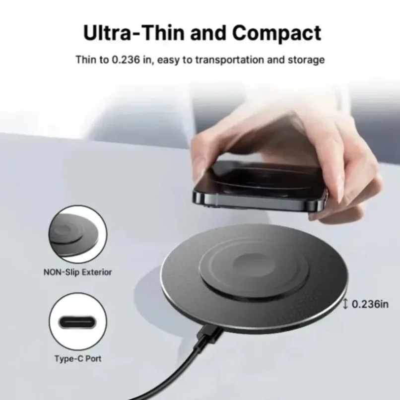 Smartwatch Phone Watches - Carregador Sem Fio Universal 3 em