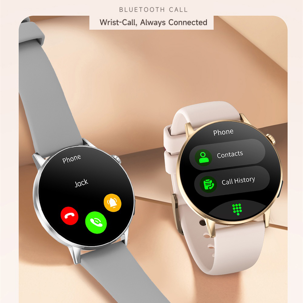 Smartwatch Luxury Watches For Women - Smartwatch à Prova d'Água com Lanterna,