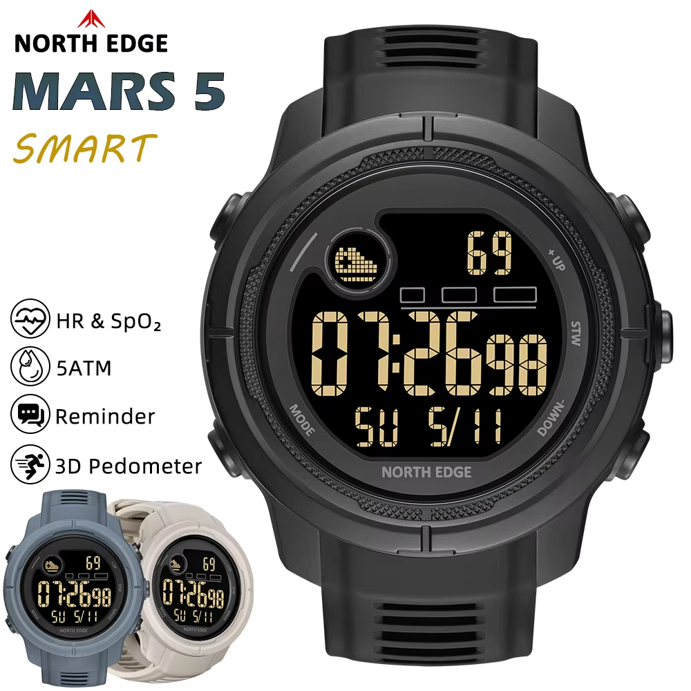 Smartwatch New Watches For Men - North edge novo mars 5 relógio