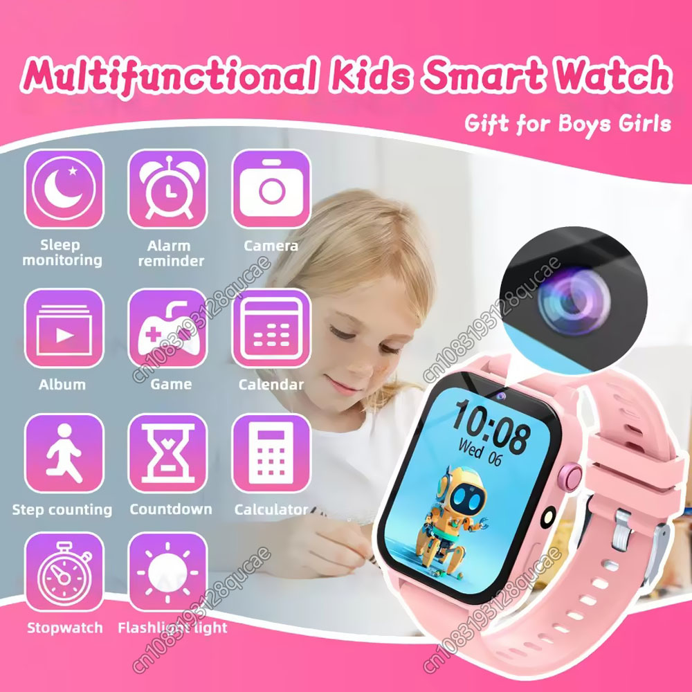 Smartwatch Watches Gift For Boys On Birthday - 2025 novo relógio inteligente para crianças