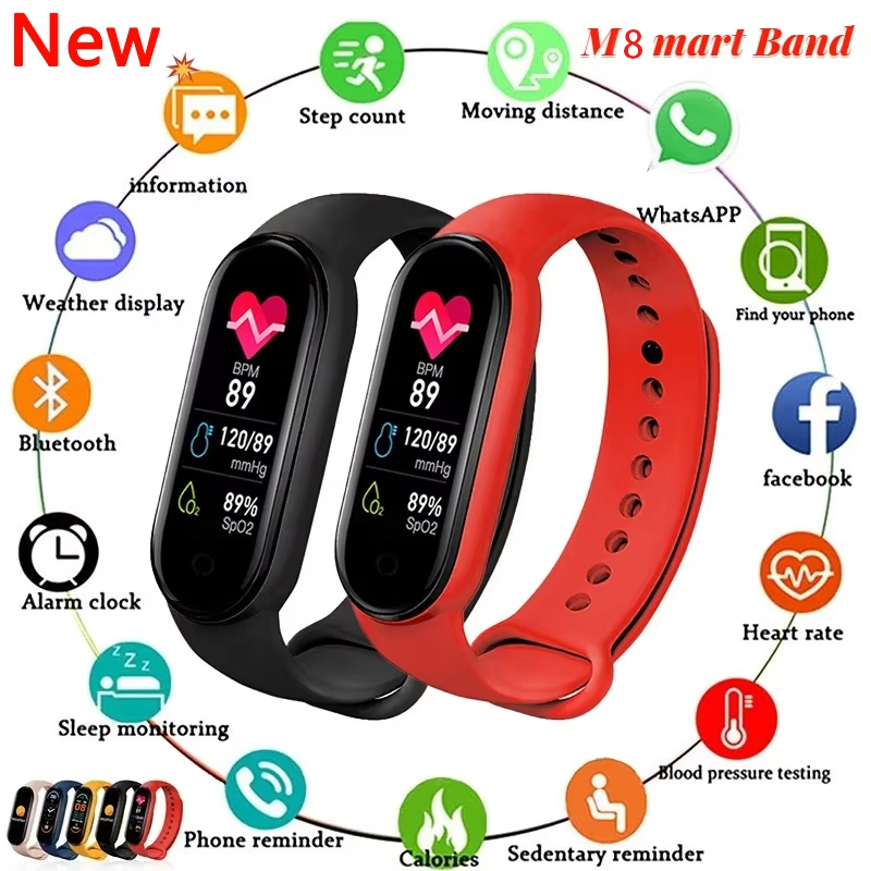Smartwatch Trending Watches For Women - 2025 tendência m8 banda inteligente das
