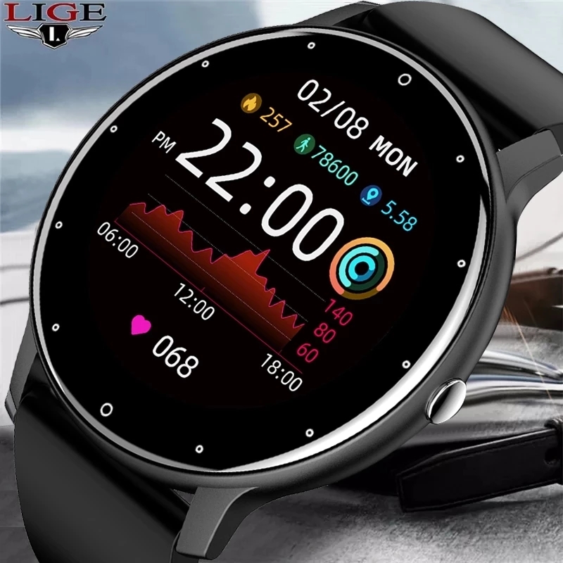Smartwatch New Watches For Men - LIGE 2026 Novo Relógio Inteligente Masculino