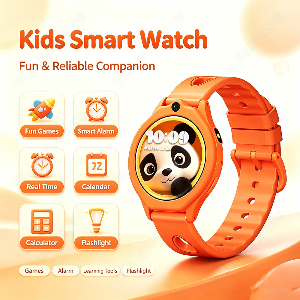 Smartwatch Watches Gift For Boys On Birthday - Novo Relógio Inteligente para Crianças com