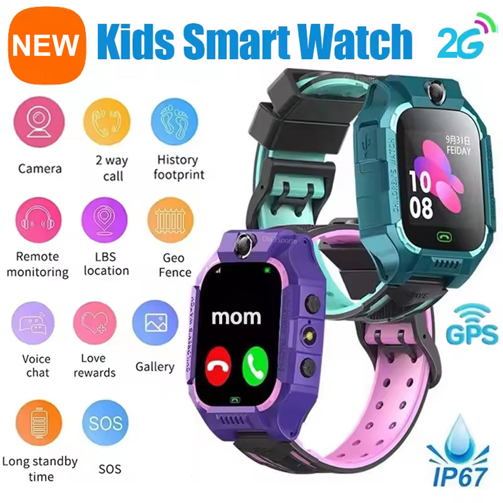 Smartwatch Watches Gift For Boys On Birthday - Relógio Inteligente 2G para Crianças, Mini