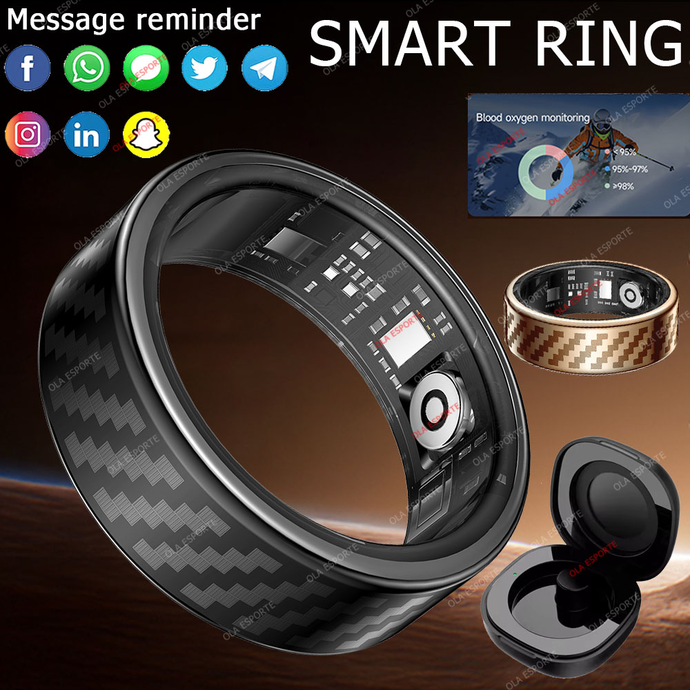 Smartwatch Watches Girls - Mais novo anel inteligente chamada mensagem