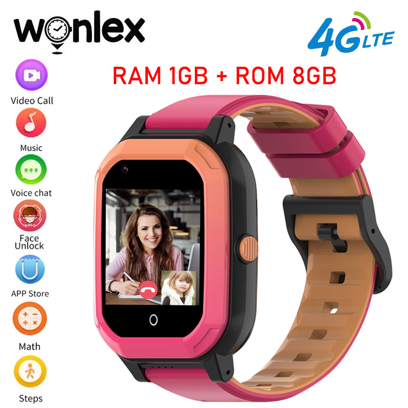 Smartwatch Watches For Boys - Wonlex 4g relógio inteligente crianças gps