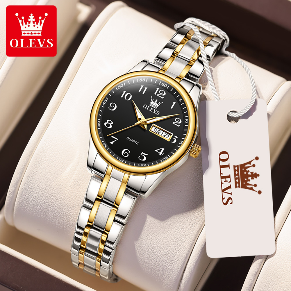 Analog Quartz Watch - Olevs marca relógio feminino relógio de