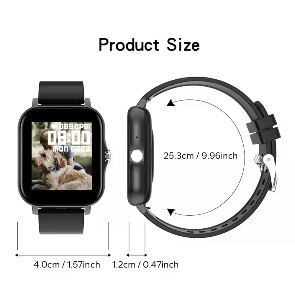 Relógio Inteligente Lenovo 202 - Smartwatch Digital Watches For Men avaliação e preço