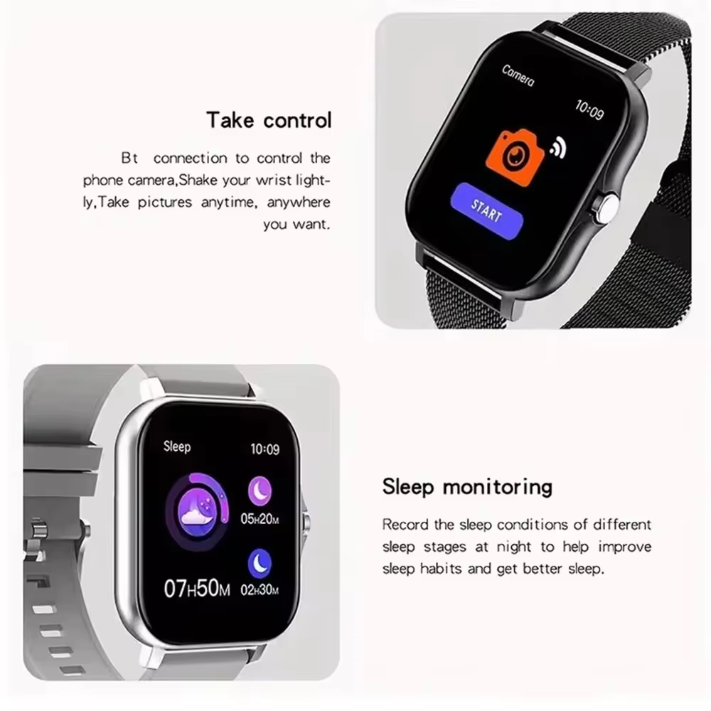 Relógio Inteligente Lenovo 202 - Smartwatch Digital Watches For Men avaliação e preço