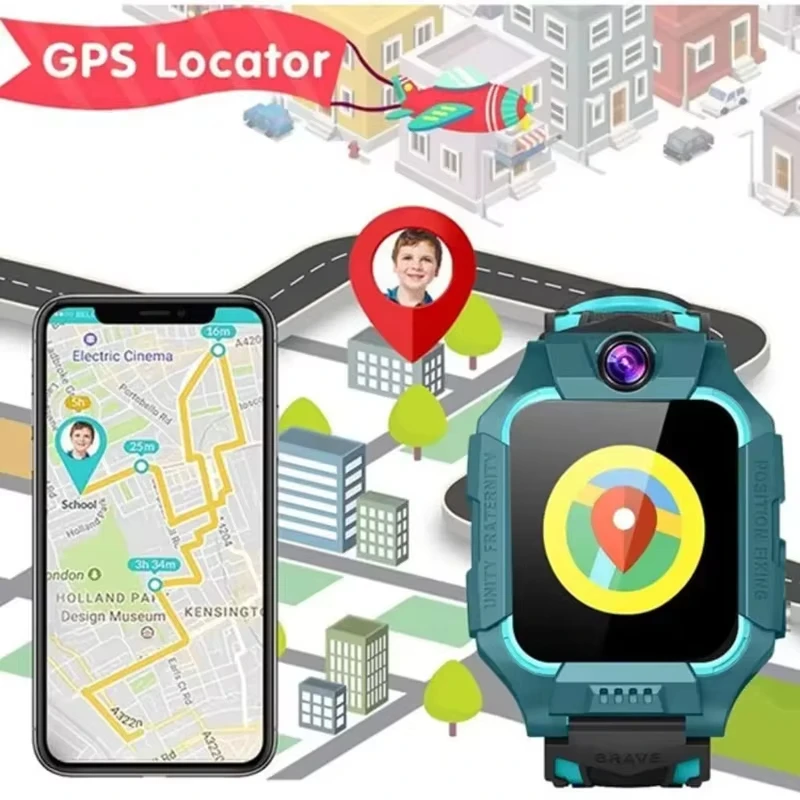 Novas crianças relógio intelig - Smartwatch Watches For Boys avaliação e preço