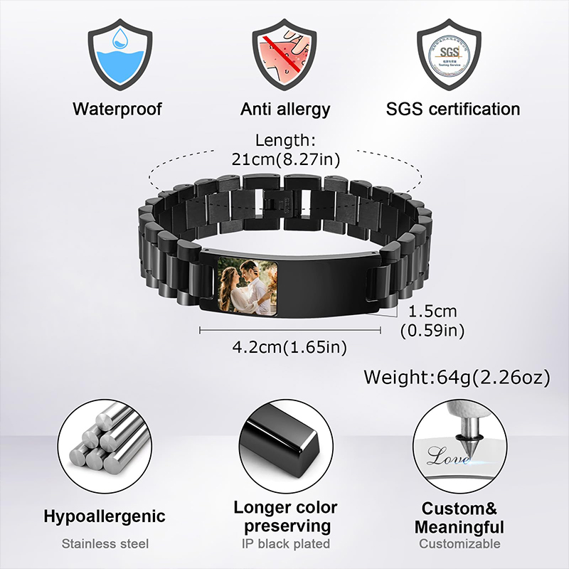 Pulseira de relógio com texto  - Smartwatch Sports Watches For Men avaliação e preço