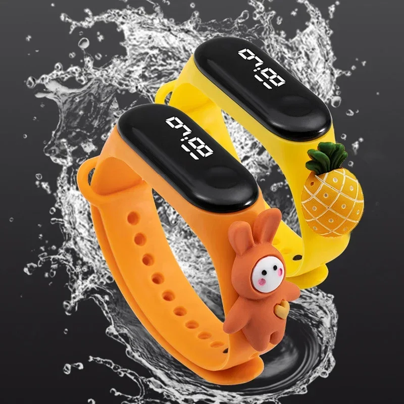 Crianças à prova dwaterproof á - Smartwatch Watches Girls avaliação e preço