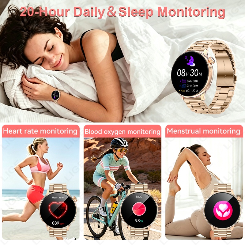 Relógio Inteligente de Luxo pa - Smartwatch Luxury Watches For Women avaliação e preço
