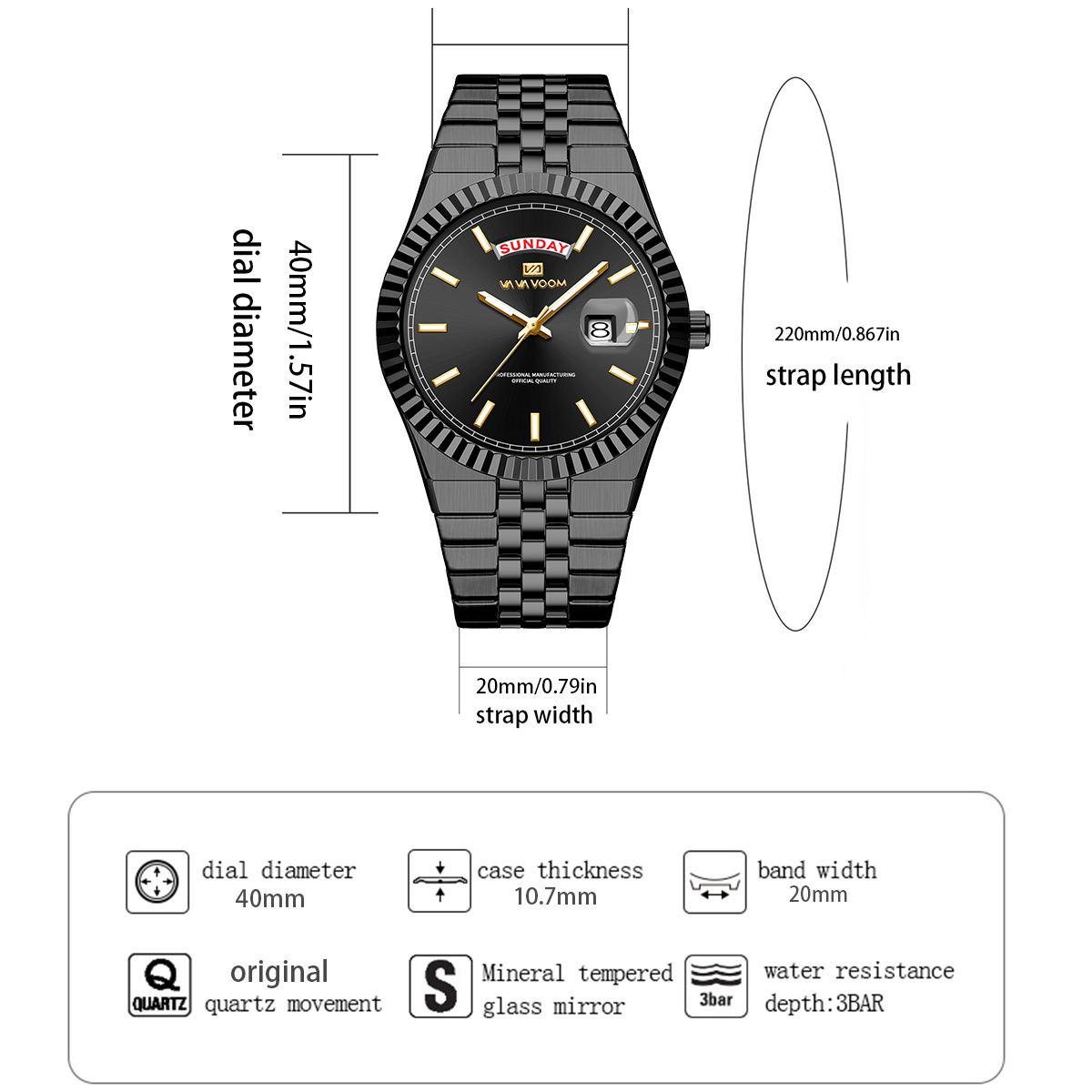 Relógio de Quartzo Masculino S - Smartwatch Sports Watches For Men avaliação e preço