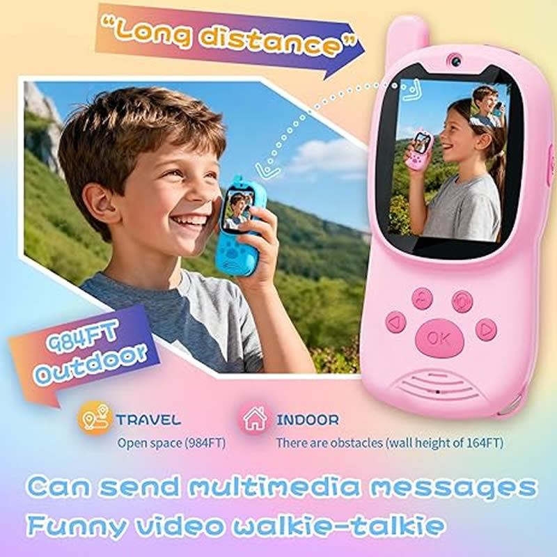 Walkie Talkies Fofos 2 em 1 Re - Smartwatch Watches For Boys avaliação e preço