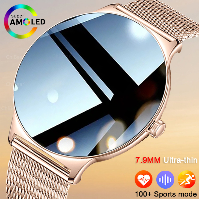 2025 ultra-fino durável femini - Smartwatch Luxury Watches For Women avaliação e preço