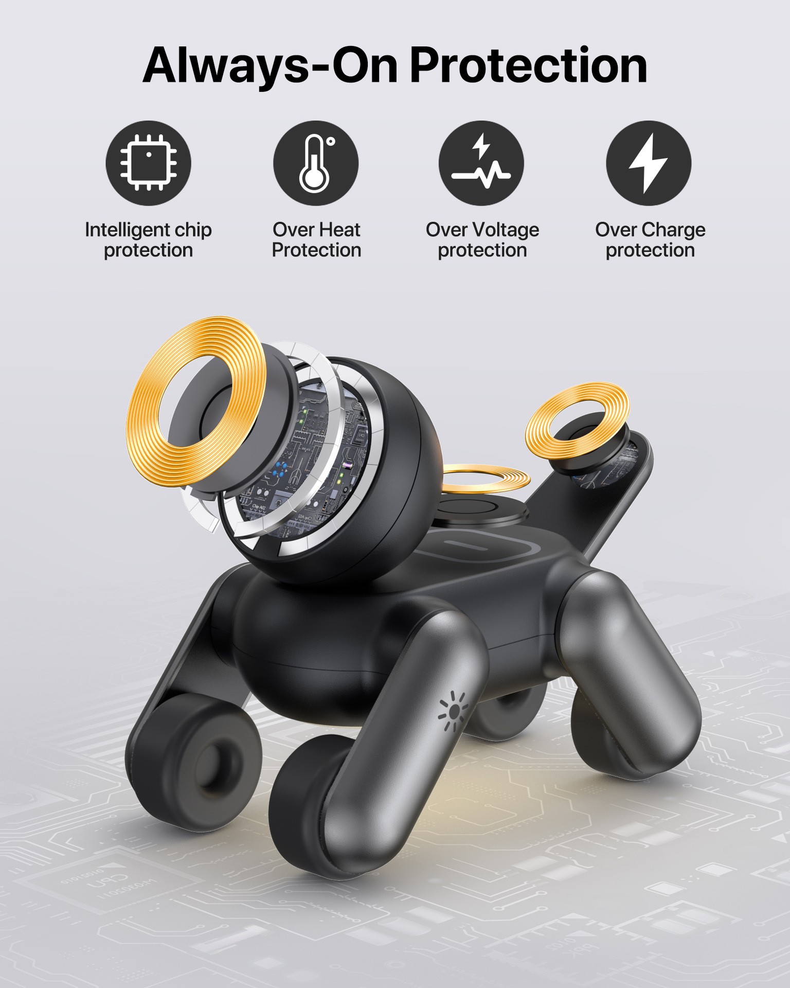 Carregador Magnético Sem Fio 3 - Smartwatch Phone Watches avaliação e preço