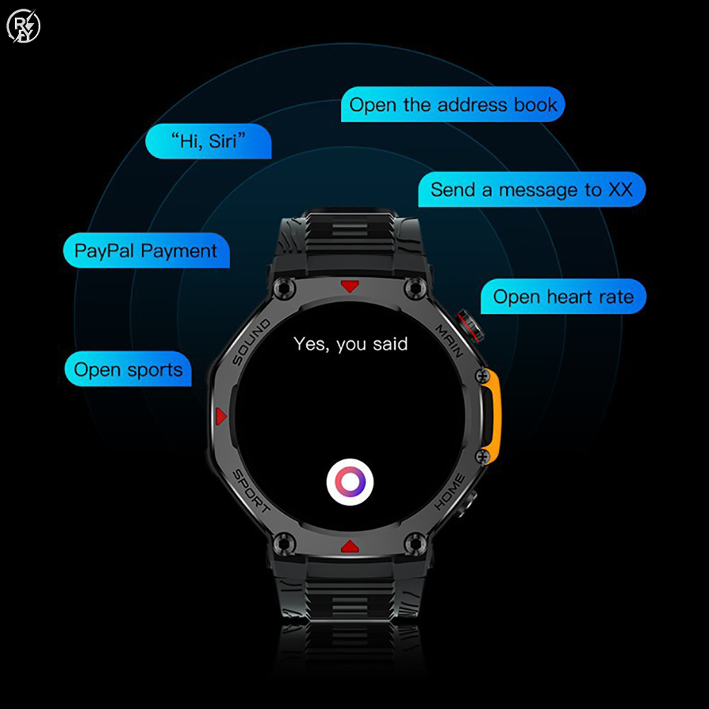 Relógio Inteligente MA31 5ATM  - Smartwatch Rugged Watches For Men avaliação e preço
