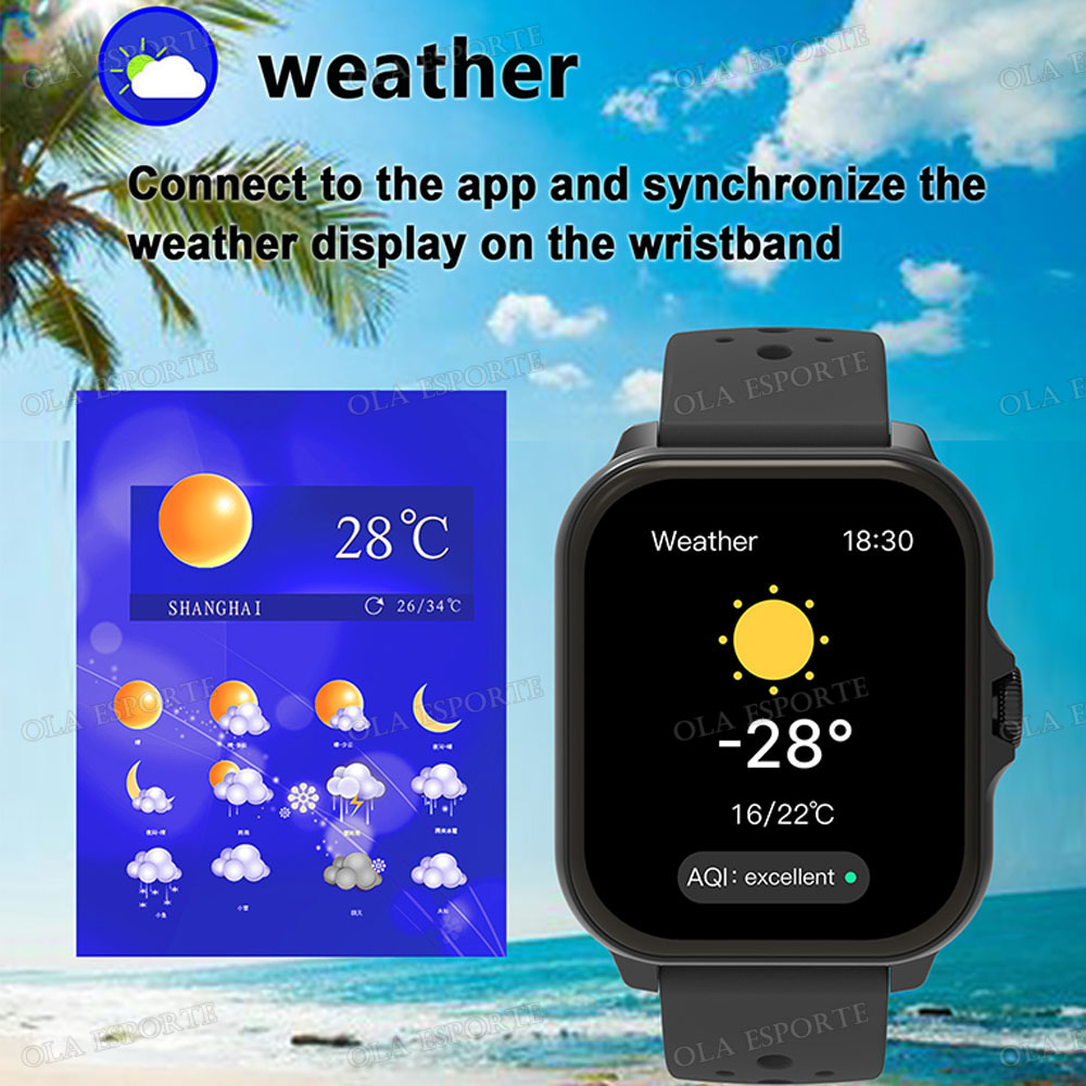 Relógio inteligente, chamadas  - Smartwatch Iphone Watches For Women avaliação e preço