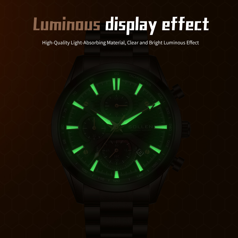 Relógio masculino de quartzo e - Analog Quartz Watch avaliação e preço