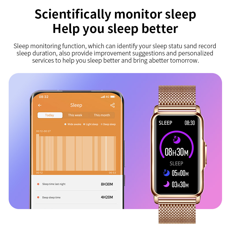 LIGE-Relógio Inteligente Imper - Smartwatch Watches Brands For Women avaliação e preço