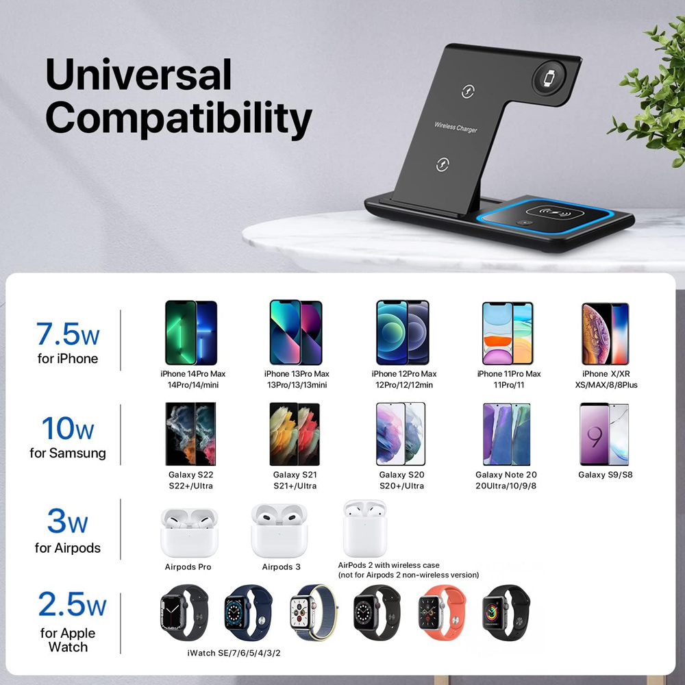 Suporte Carregador Sem Fio 3 e - Watches Smartwatch Samsung avaliação e preço
