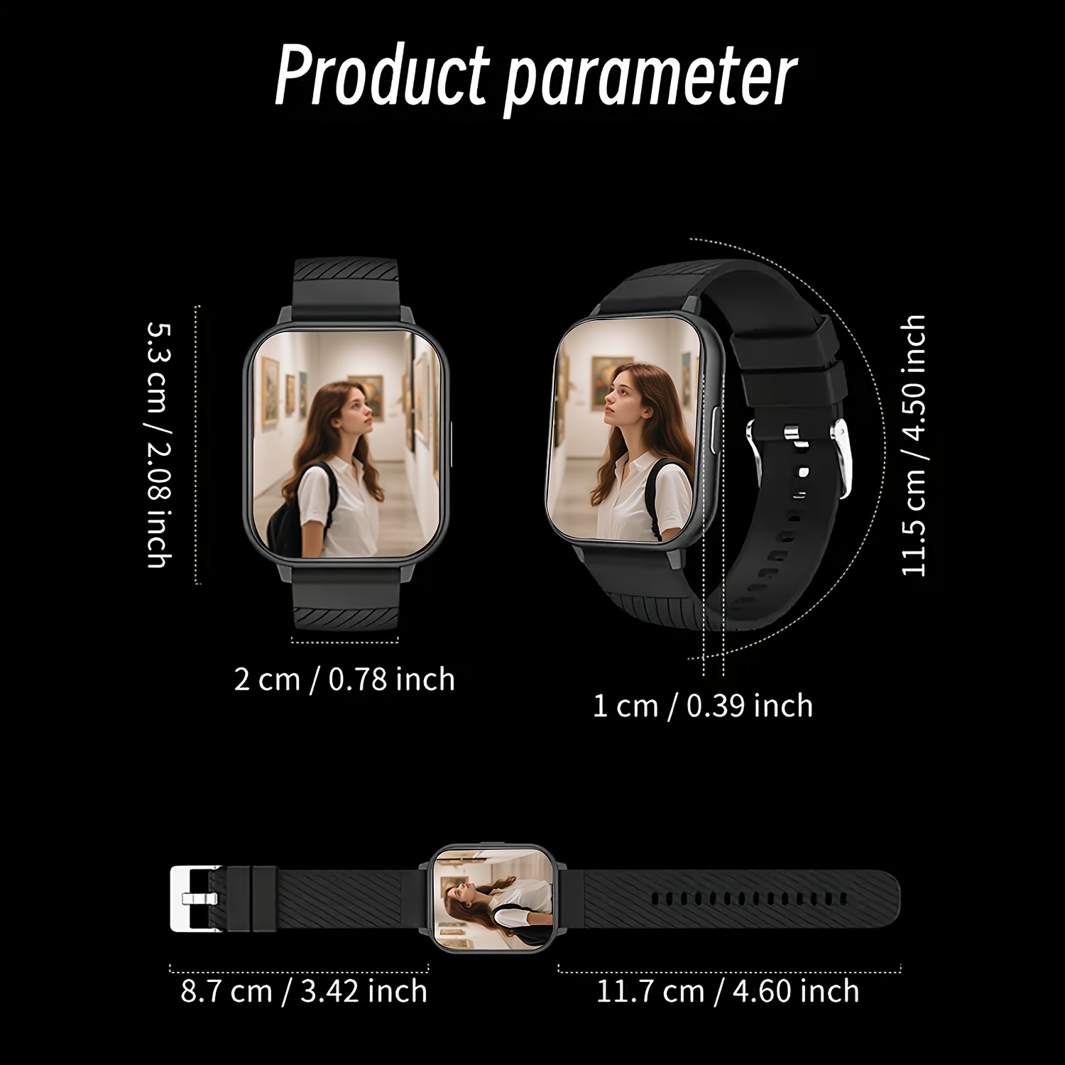 Relógio Inteligente Esportivo, - Smartwatch Iphone Watches For Women avaliação e preço