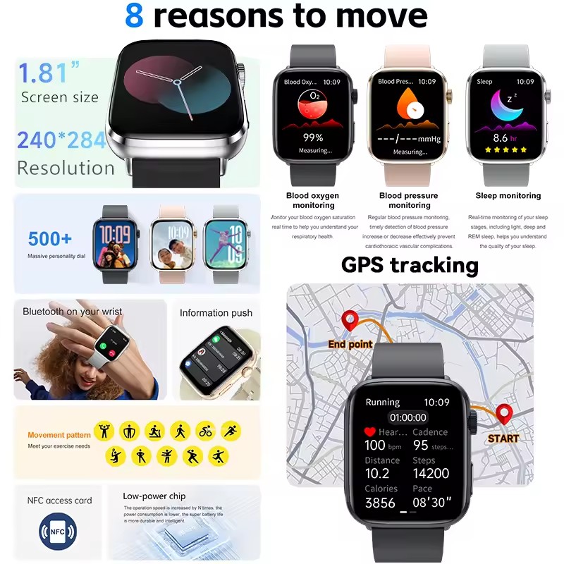 Relógio inteligente dial respo - Smartwatch Watches Brands For Women avaliação e preço