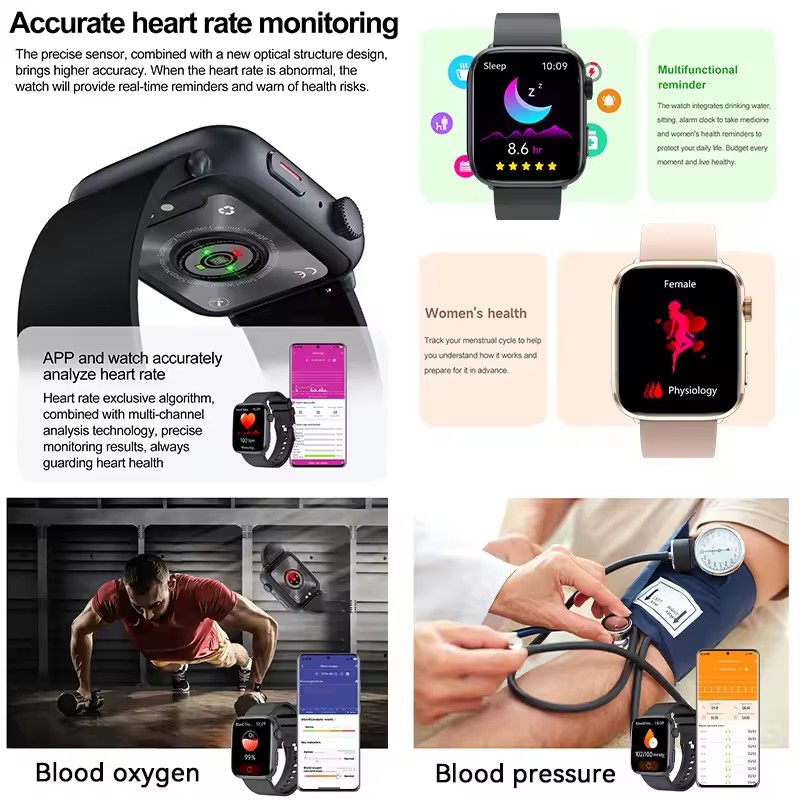 Relógio inteligente dial respo - Smartwatch Watches Brands For Women avaliação e preço