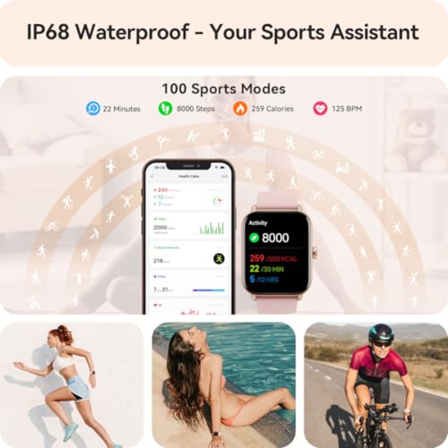Relógio Inteligente para Mulhe - Smartwatch Iphone Watches For Women avaliação e preço