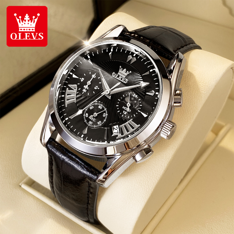 Olevs moda casual relógios mas - Analog Quartz Watch avaliação e preço