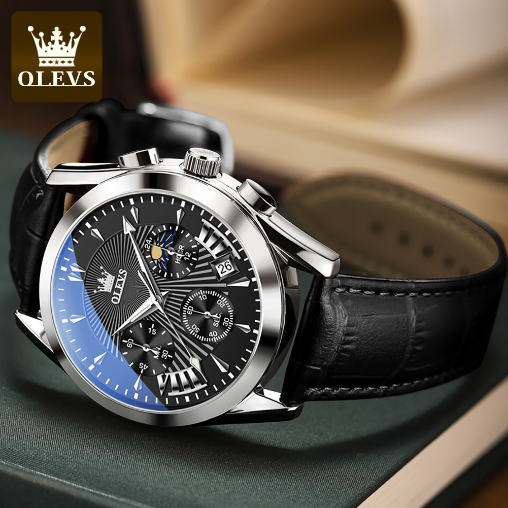Olevs moda casual relógios mas - Analog Quartz Watch avaliação e preço