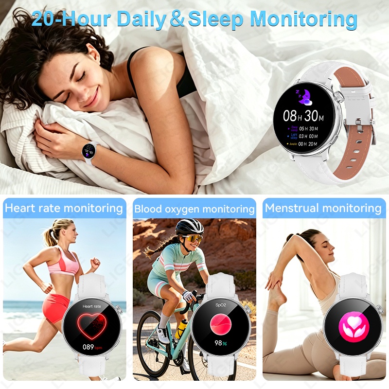 Relógios inteligentes feminino - Smartwatch Luxury Watches For Women avaliação e preço