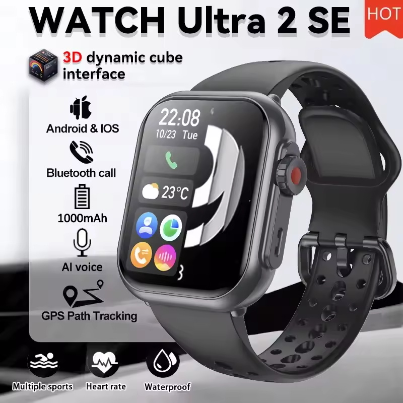 Relógio Ultra 2 SE 2026 para H - Smartwatch Watches Brands For Women avaliação e preço
