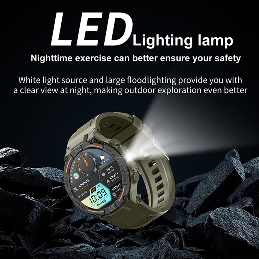 Ao ar livre militar robusto sm - Smartwatch Rugged Watches For Men avaliação e preço