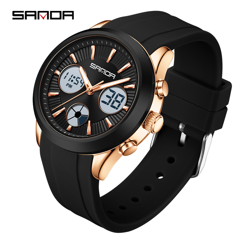 Relógio eletrônico SANDA lumin - Smartwatch Watches Girls avaliação e preço