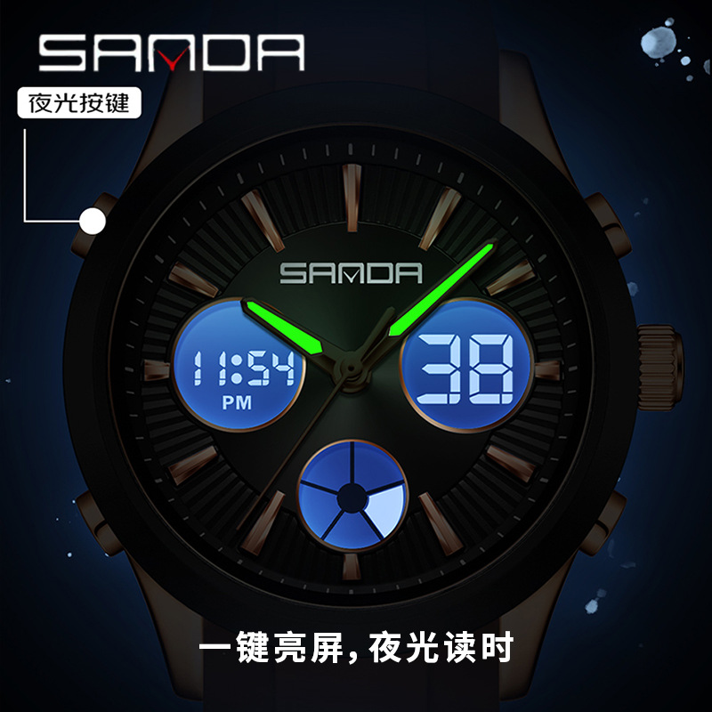Relógio eletrônico SANDA lumin - Smartwatch Watches Girls avaliação e preço