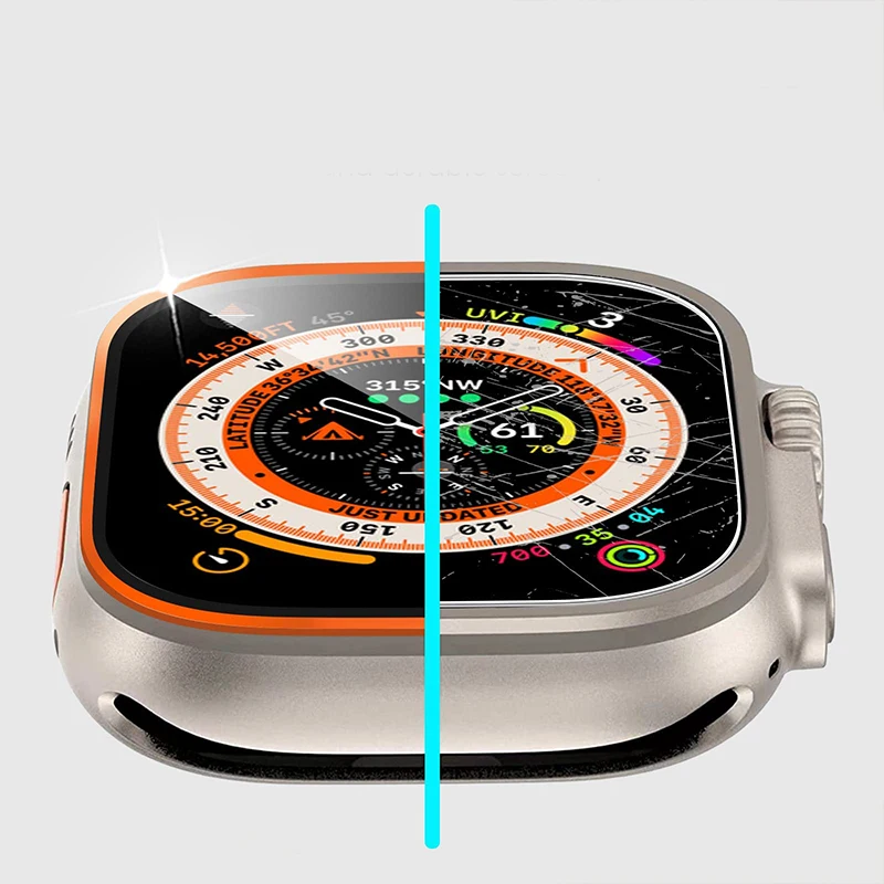 Película de vidro temperado pa - Smartwatch Watches Girls avaliação e preço