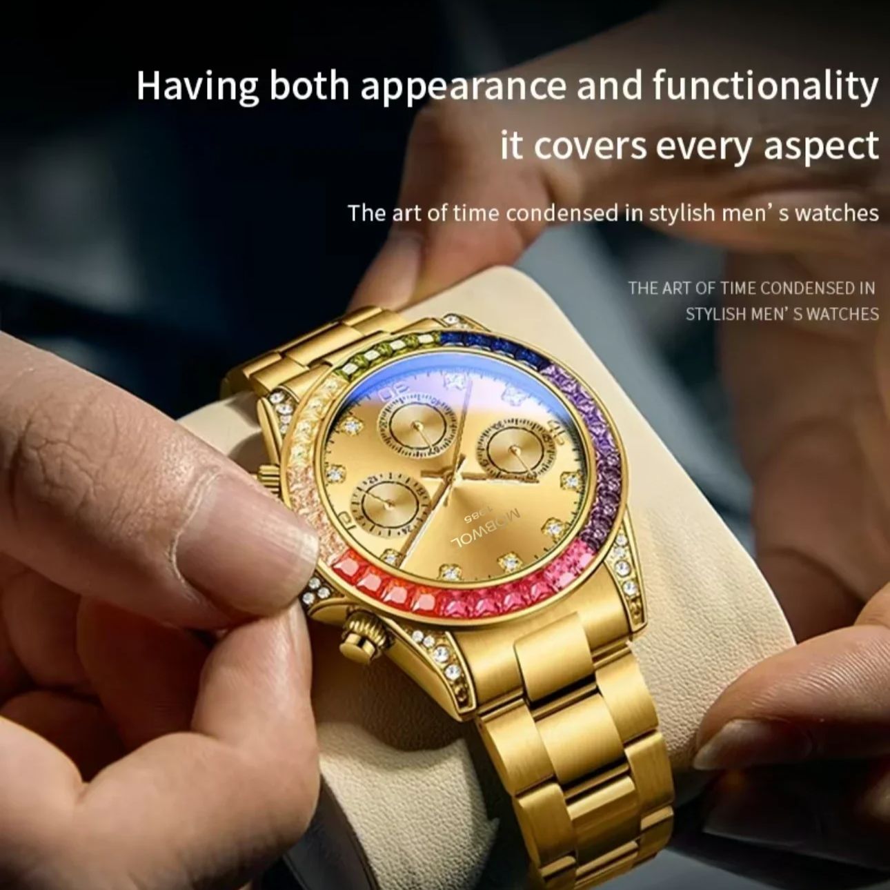 Novo Relógio Masculino MOBWOL  - Smartwatch New Watches For Men avaliação e preço