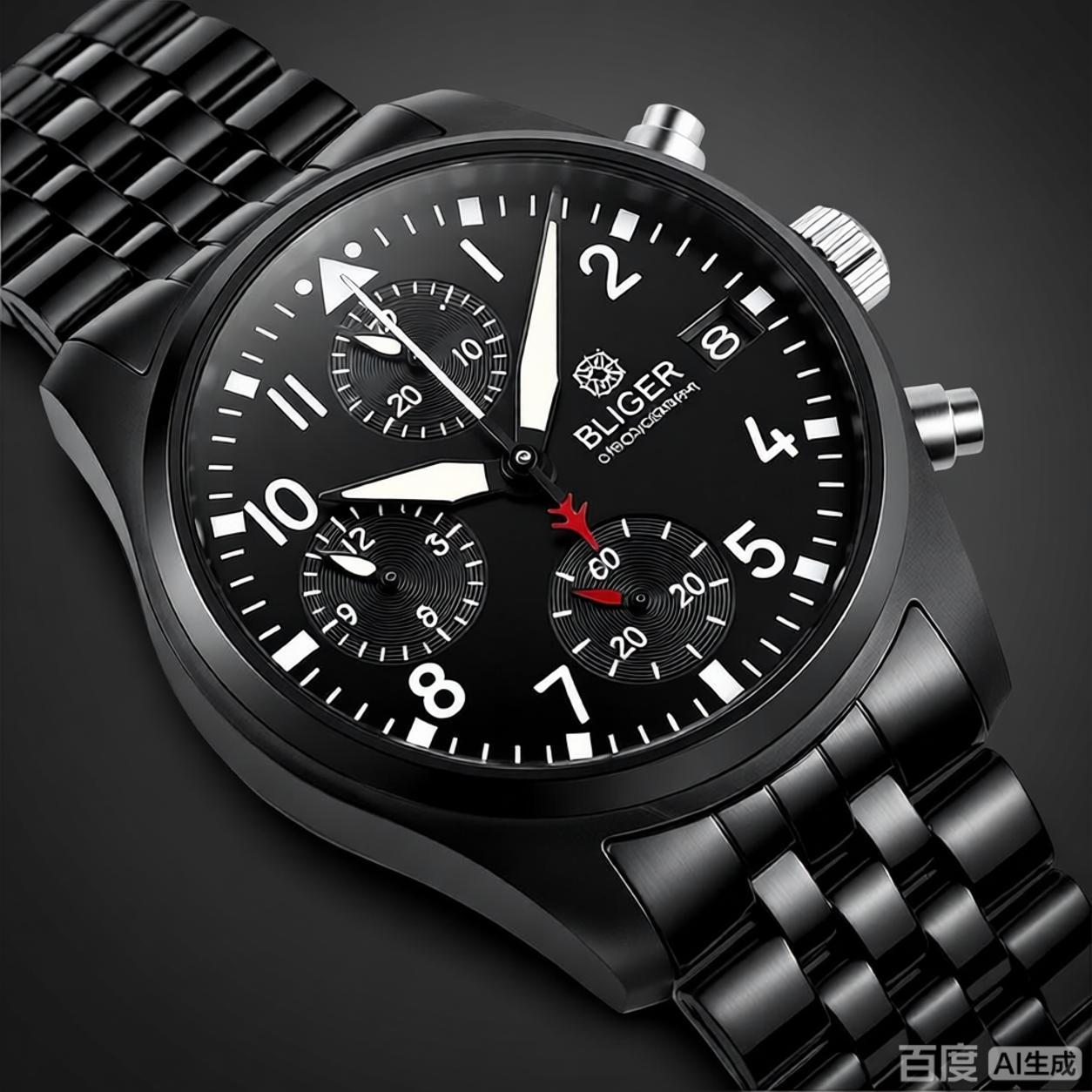 Relógio Cronógrafo Aviador BLI - Analog Quartz Watch avaliação e preço