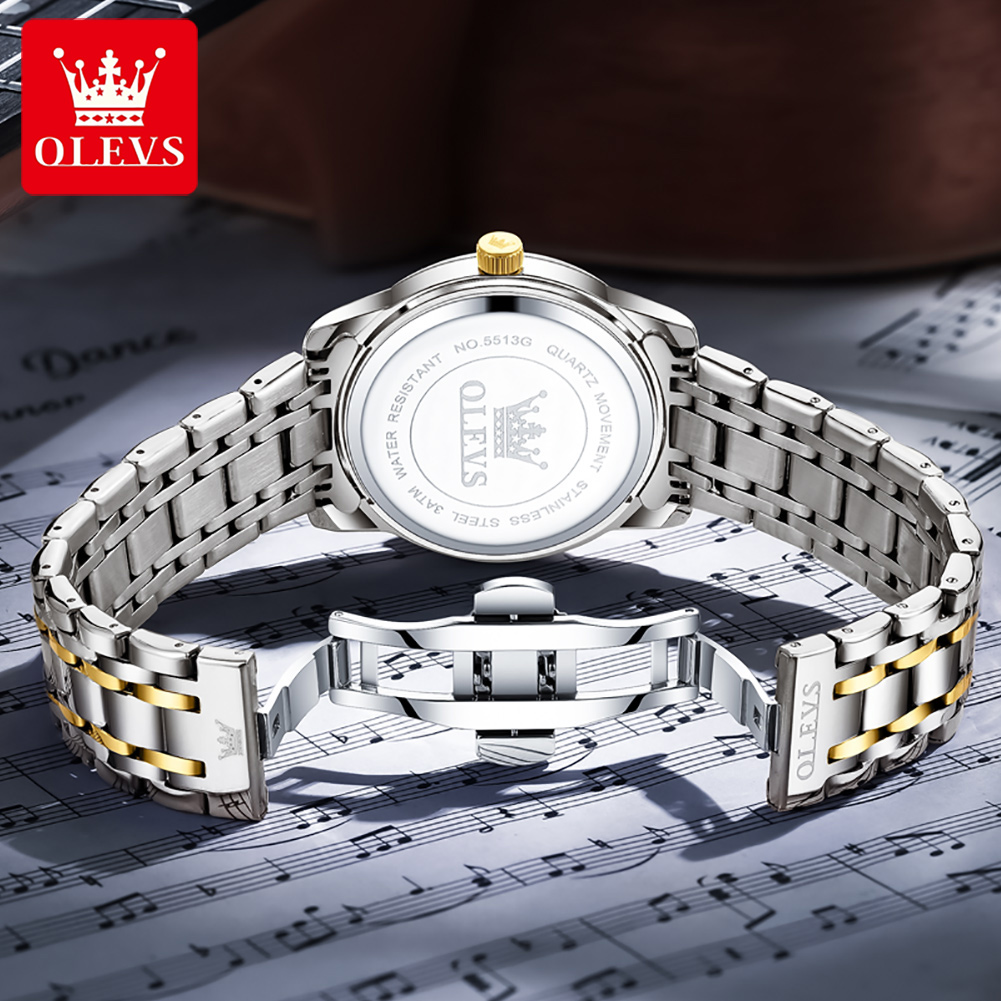 Olevs marca moda relógios masc - Analog Quartz Watch avaliação e preço