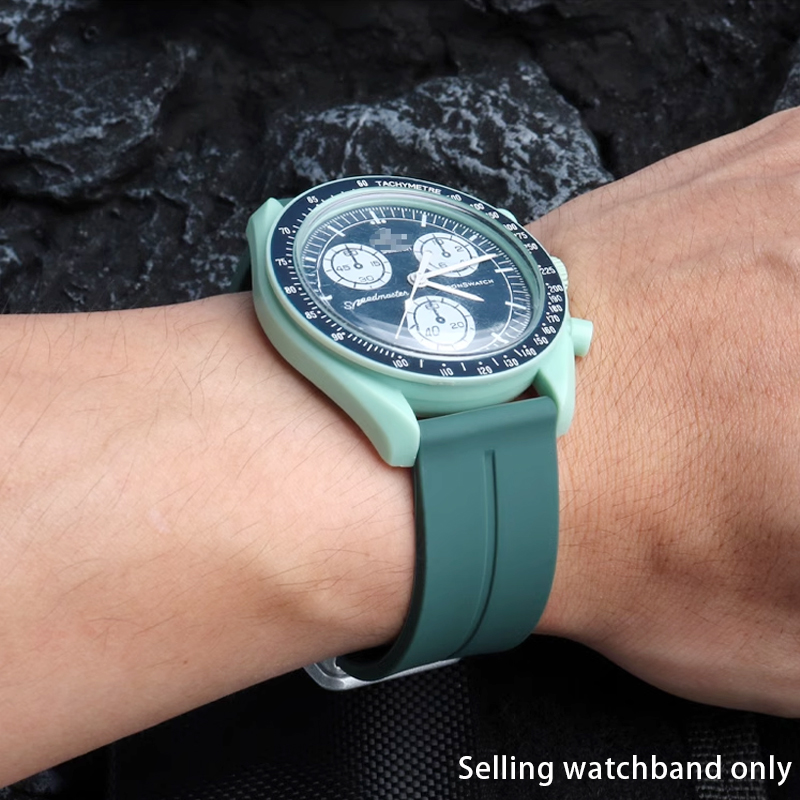 20mm aplicável para omega x sw - Smartwatch Watches Brands For Women avaliação e preço