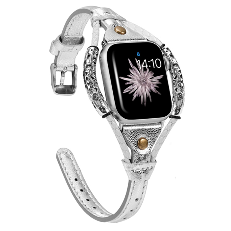 Pulseira de couro genuíno para - Smartwatch Luxury Watches For Women avaliação e preço