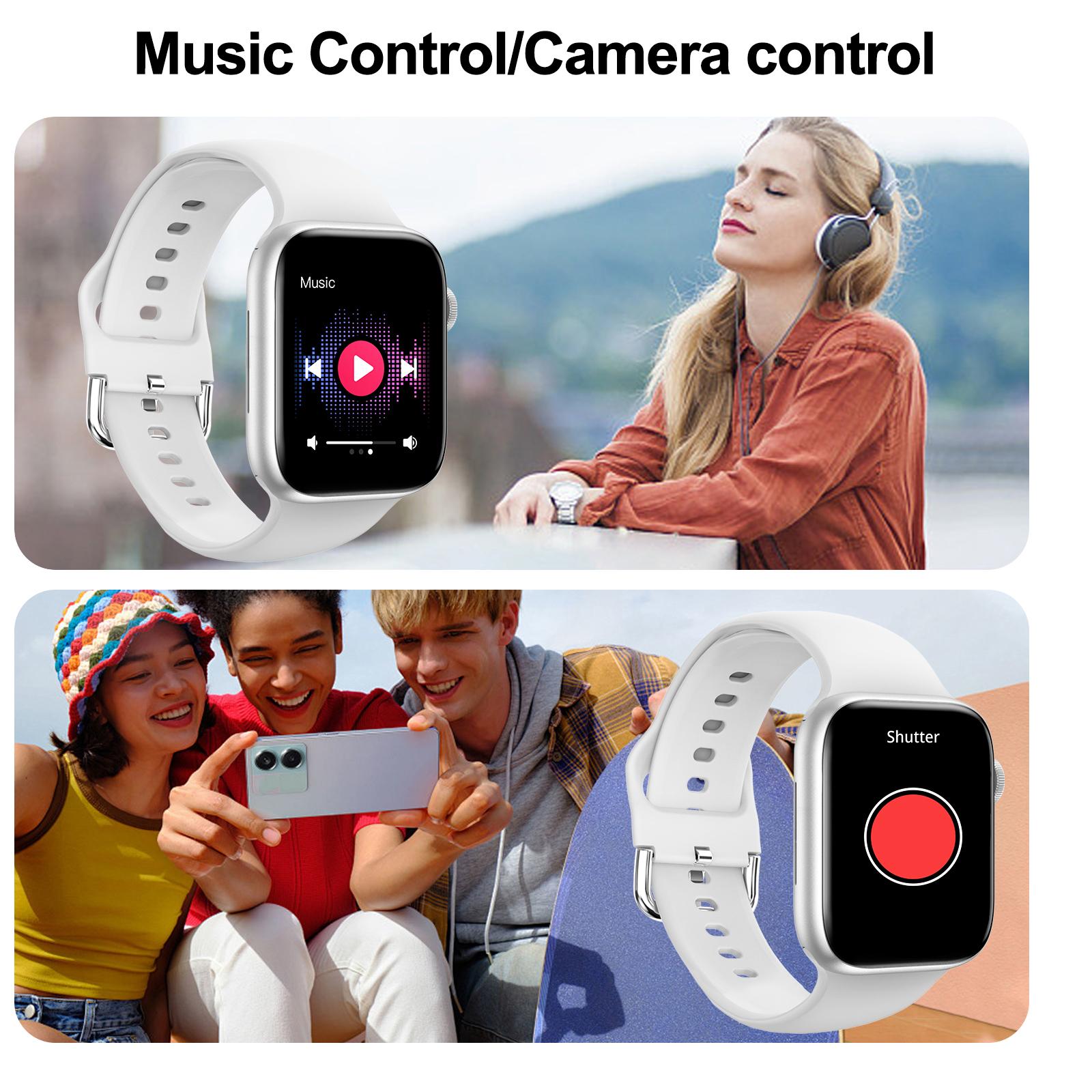 Relógio inteligente, chamada/d - Smartwatch Iphone Watches For Women avaliação e preço