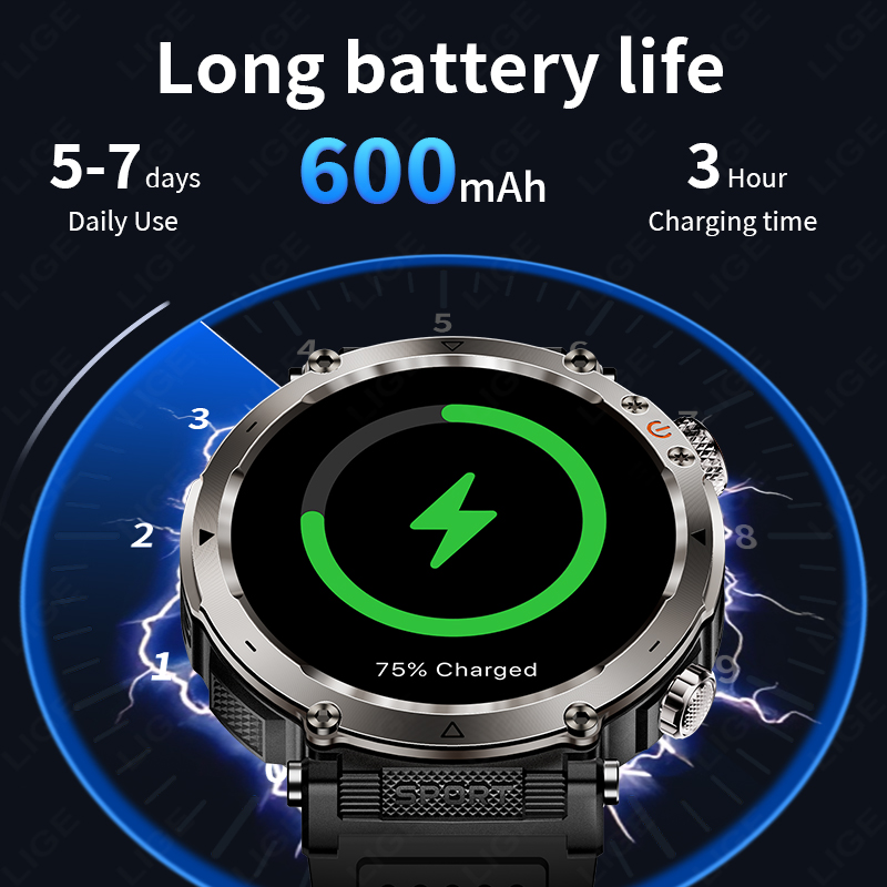 Novo Relógio Inteligente Milit - Smartwatch New Watches avaliação e preço