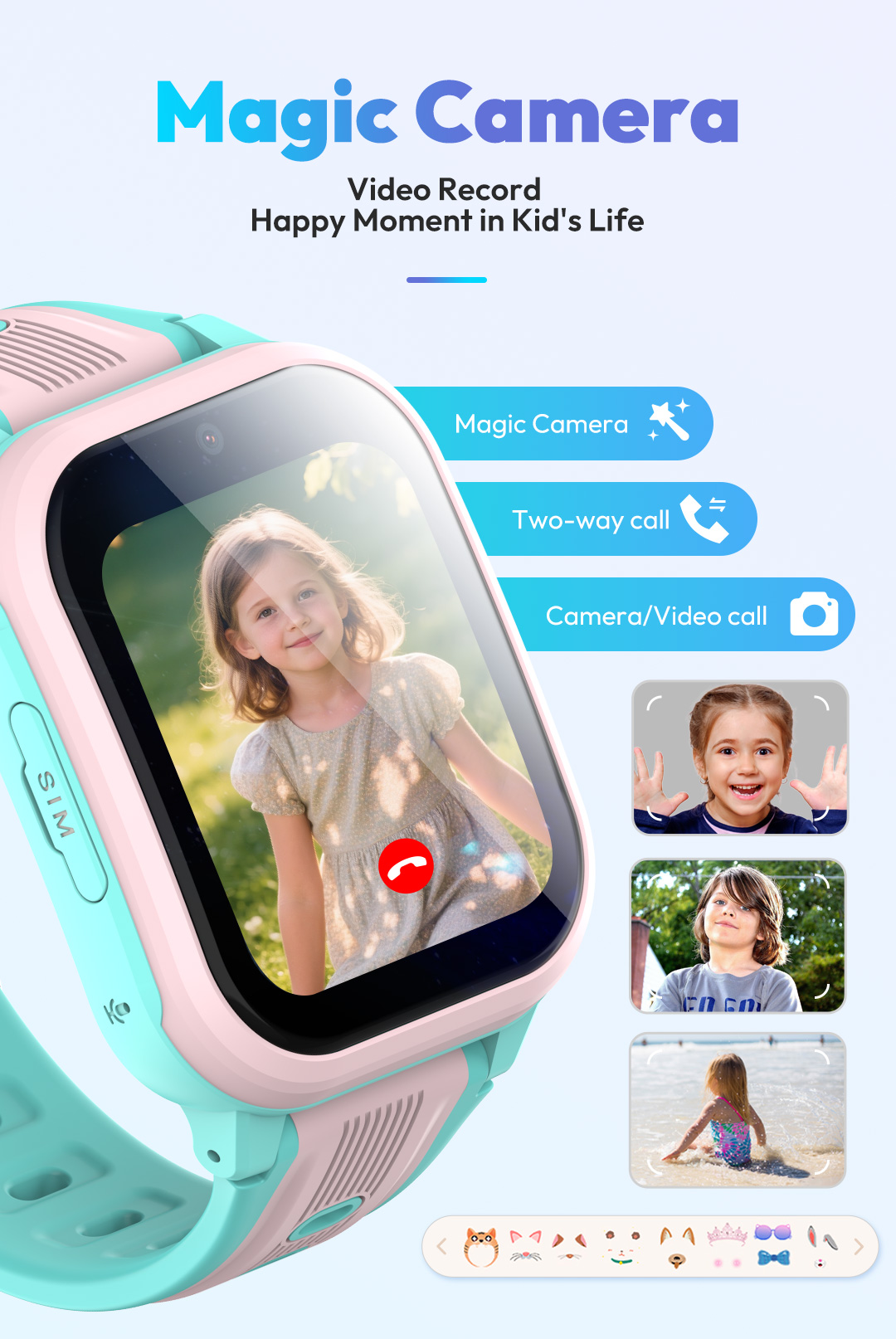 Relógio Inteligente KT41 - Rel - Smartwatch Watches Gift For Boys On Birthday avaliação e preço