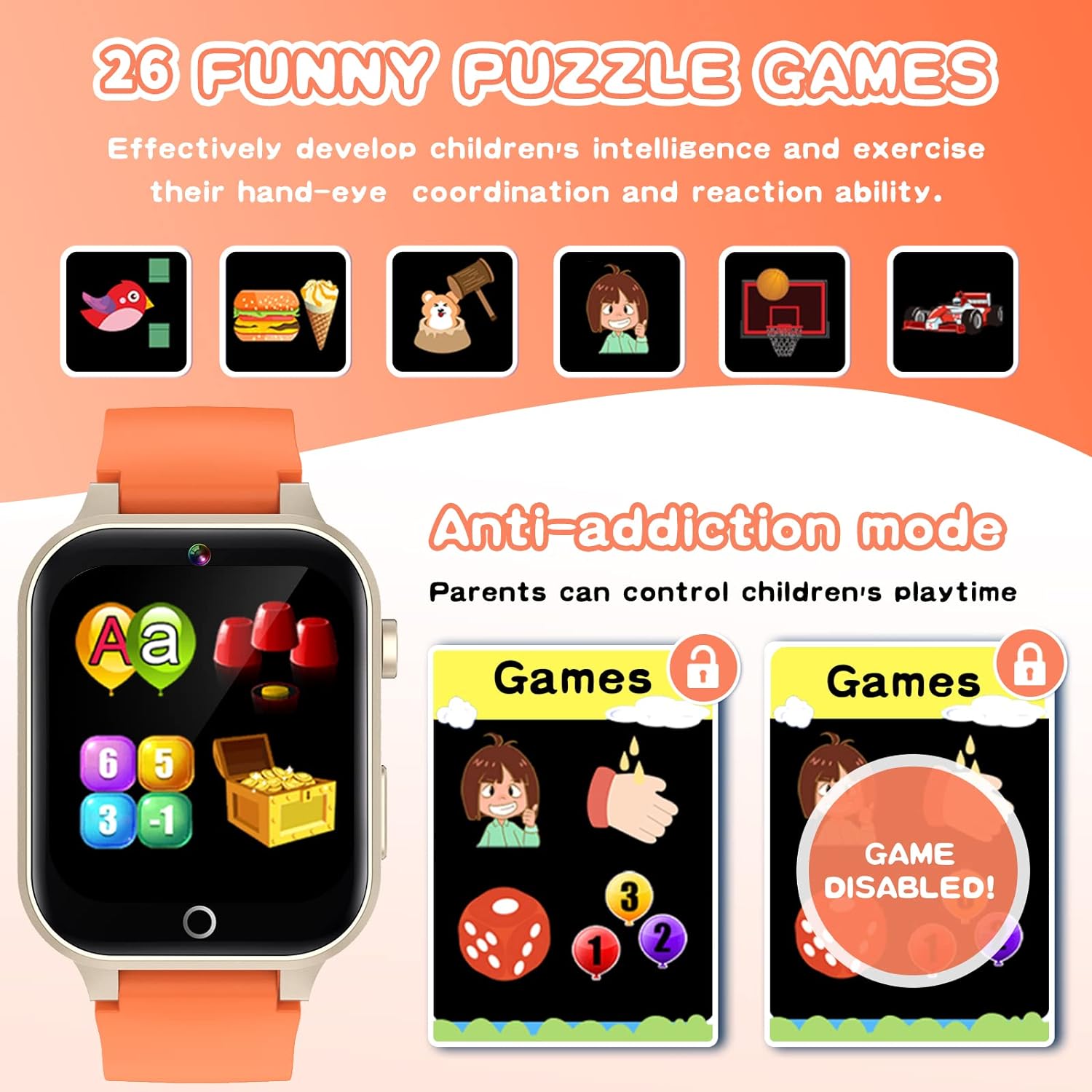 Jogos infantis Relógio intelig - Smartwatch Watches For Boys avaliação e preço