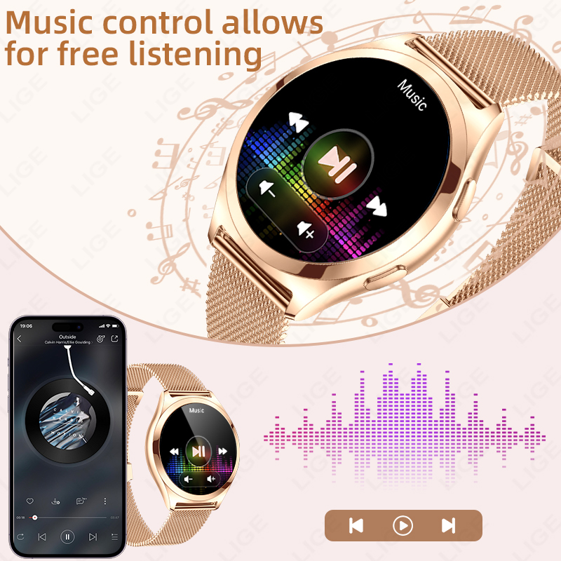 Relógio Inteligente de Luxo LI - Smartwatch Luxury Watches For Women avaliação e preço